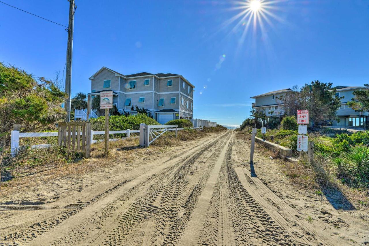 West Of The Moon Ocean Apt With Beach Access! Emerald Isle Esterno foto